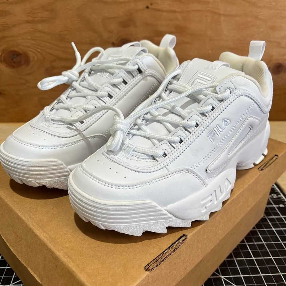 Fila White Trainers